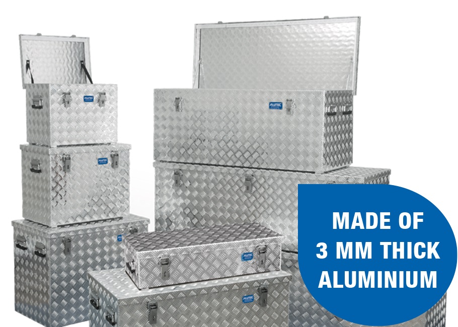 Aluminium boxes